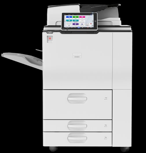 Ricoh IM 8000 - 80 PPM Black and White A3 Production Printer